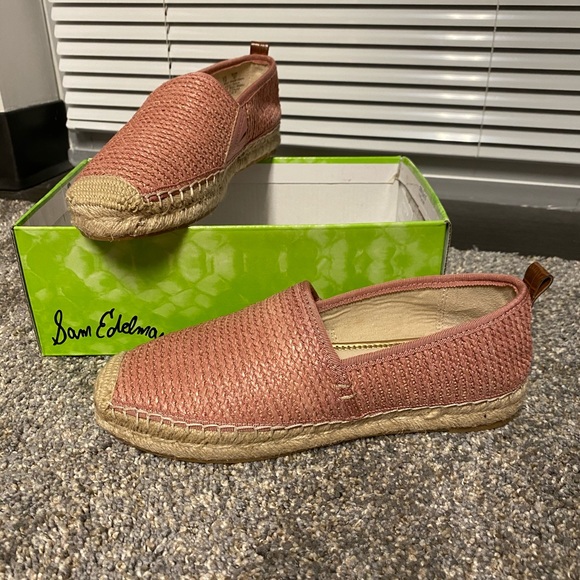 Sam Edelman Shoes - Sam Edelman Khloe Rose Roperaffia Espadrilles Sz 7